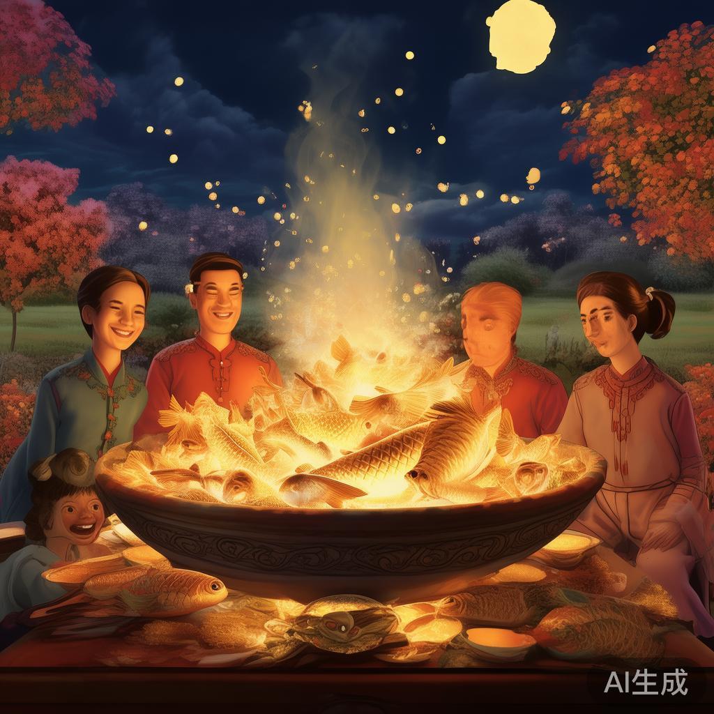 中秋团圆,斗鱼聚宝图解 - 快讯网 - 分享生活资讯热点话题综合门户网www.yaqiju.com